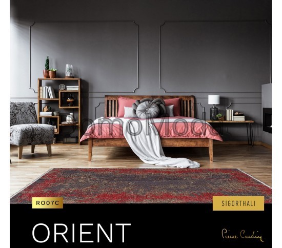Акриловий килим ORIENT RO07C RED-GREY - Висока якість за найкращою ціною в Україні зображення 12.